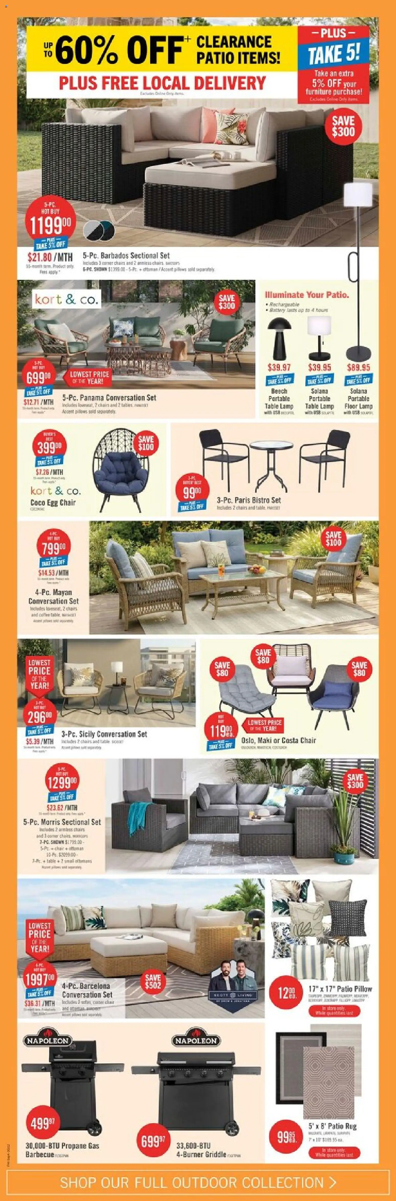 The Brick flyer valid from Sep 3, 2026 | Page: 12
