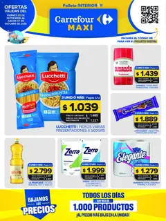 Vista previa Carrefour Maxi catálogo válido desde el 25/09/2026