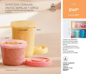 Vista previa de AVON Casa & Estilo 11 2026, nuevo folleto de la tienda, válido en México a partir del 10/07/2026 | Página: 185 | Productos: Semillas, Arroz
