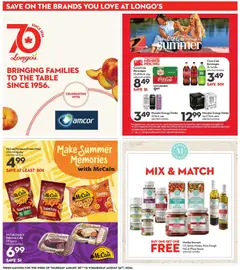 Preview of Longo's weekly flyer / circulaire from shop Longo's valid from Aug 20, 2026 | Page: 16