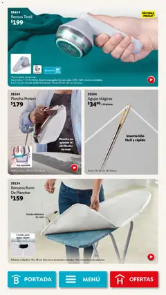 Vista previa de Betterware campaña 5 2026, nuevo folleto de la tienda, válido en México a partir del 04.05.2026 | Página: 95 | Productos: Burro de planchar, Cepillo, Ropa, Batería