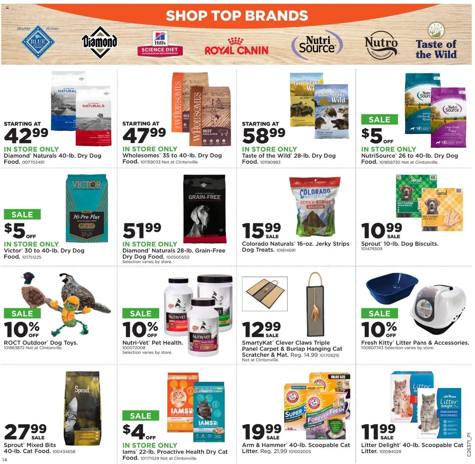 Mills Fleet Farm Weekly Ad - valid from 09/08/2026 | Page: 19 | Products: Milk, Beef, Salt, Salmon