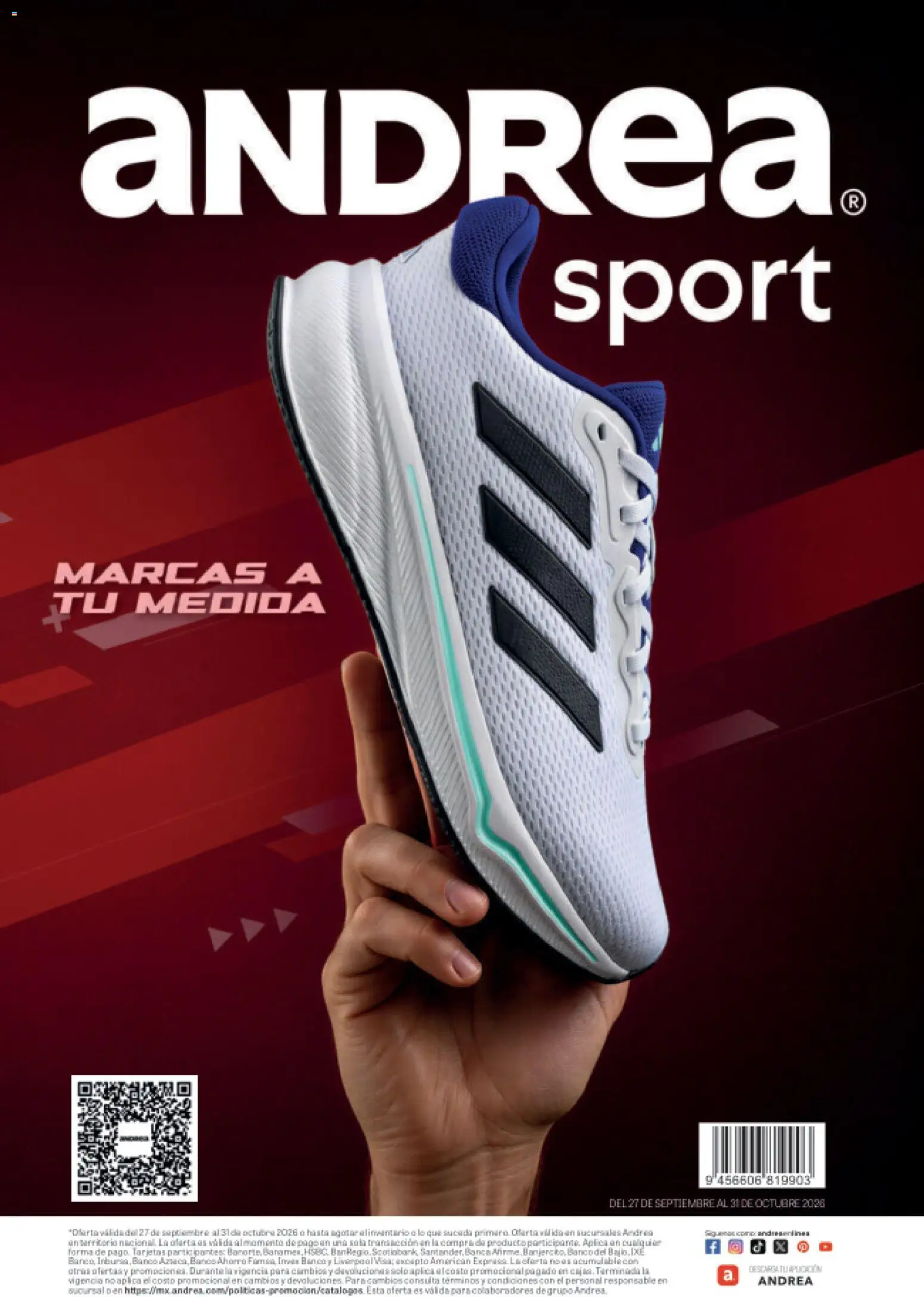 Nuevas ofertas de Andrea válidas en toda la República Mexicana desde el 27/09/2026. ¡Encuentra las mejores ofertas en Andrea catálogo Lo mejor de marcas! | Página: 92 | Productos: Banco