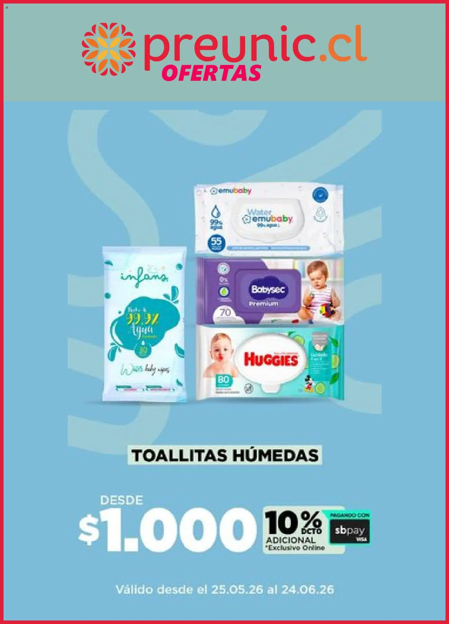 Preunic Ofertas │ válido desde el 22.06.2026 | Página: 9 | Productos: Toallitas húmedas
