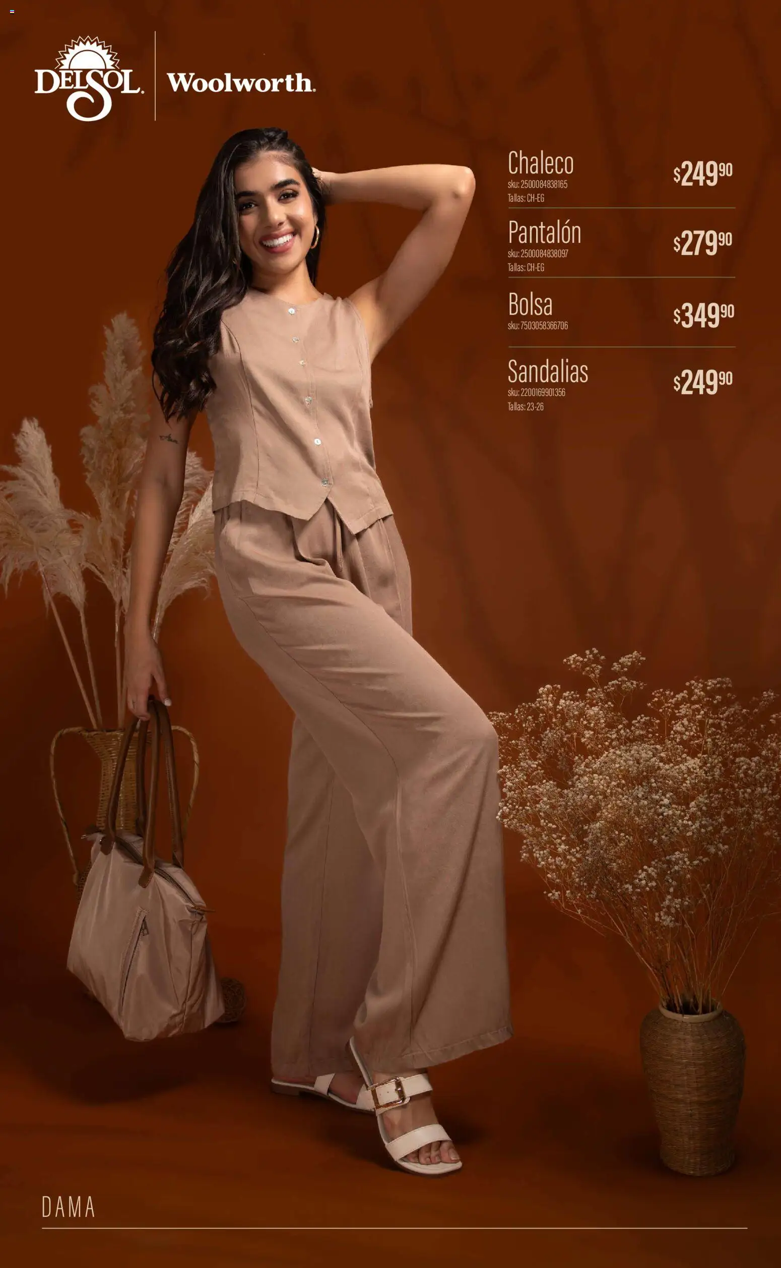 Nuevas ofertas de Del Sol y Woolworth válidas en toda la República Mexicana desde el 01/10/2026. ¡Encuentra las mejores ofertas en Del Sol y Woolworth catálogo Luce el Otoño en Tiendas! | Página: 2