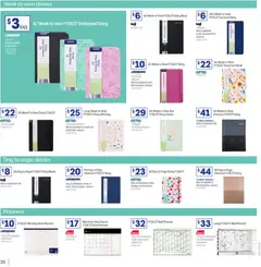 Preview of Officeworks catalogue - valid from 28.05.2026 | Page: 22 | Products: Desk, Floral