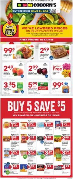 Preview of Coborn's weekly ads valid from 07/15/2026