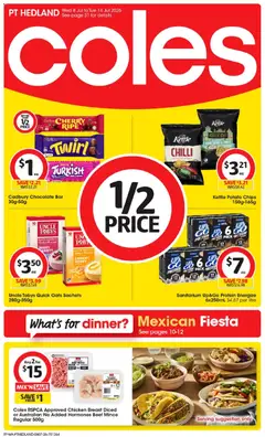 Preview of Coles catalogue PT Hedland - valid from 08/07/2026