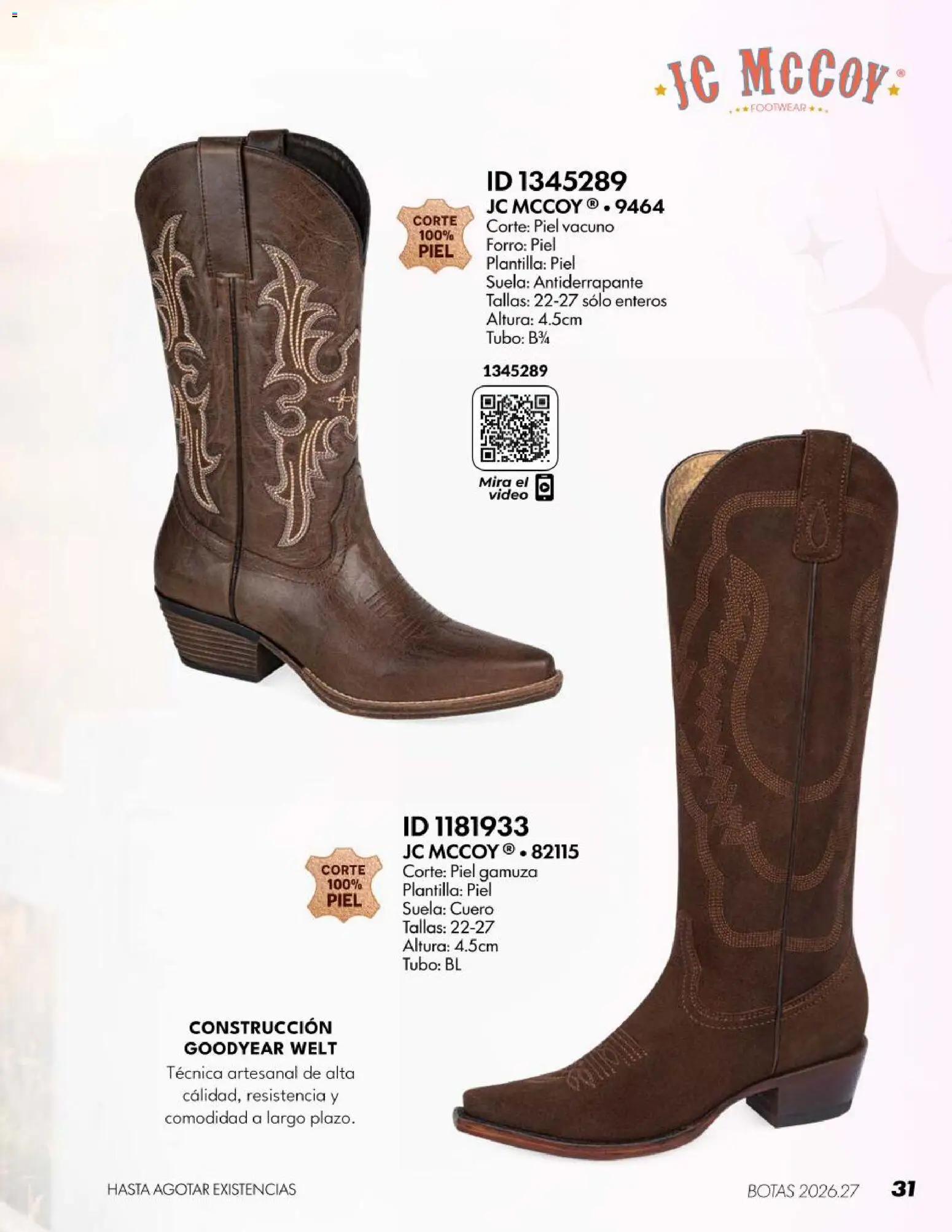 Nuevas ofertas de Price Shoes válidas en toda la República Mexicana desde el 18/07/2026. ¡Encuentra las mejores ofertas en Price Shoes catálogo Botas! | Página: 31