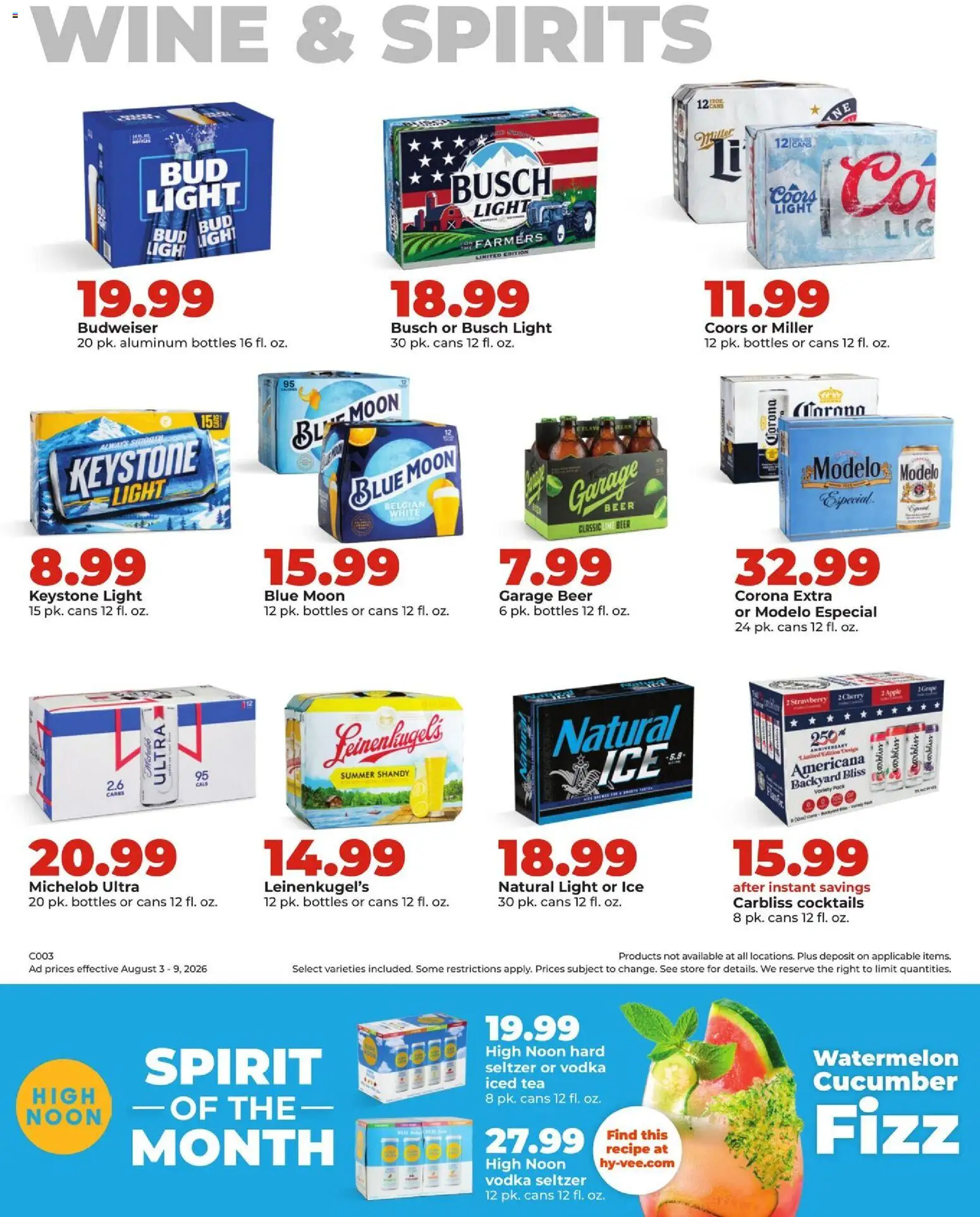 HyVee Weekly Ad - valid from 08/03/2026 | Page: 39