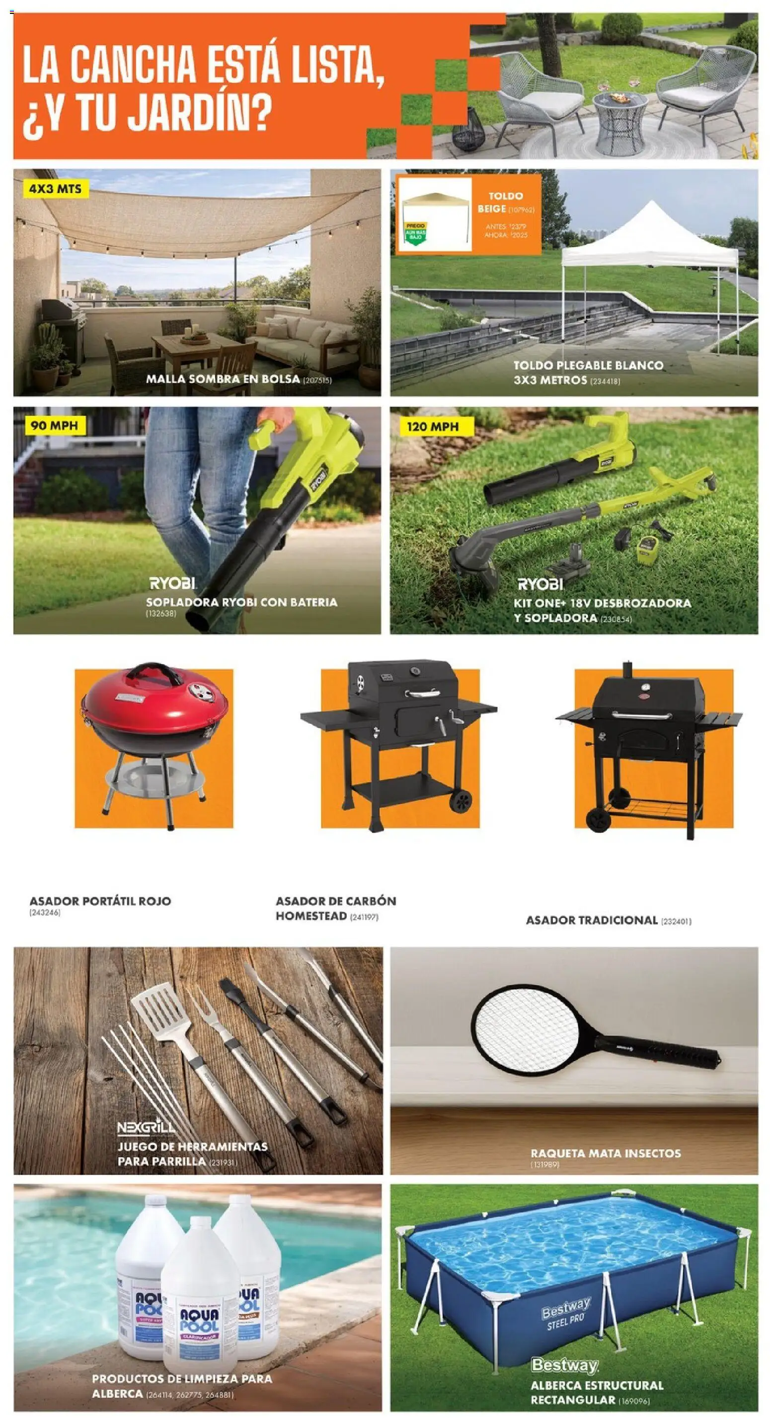 Nuevas ofertas de Home Depot válidas en toda la República Mexicana desde el 18.06.2026. ¡Encuentra las mejores ofertas en Home Depot catálogo! | Página: 15