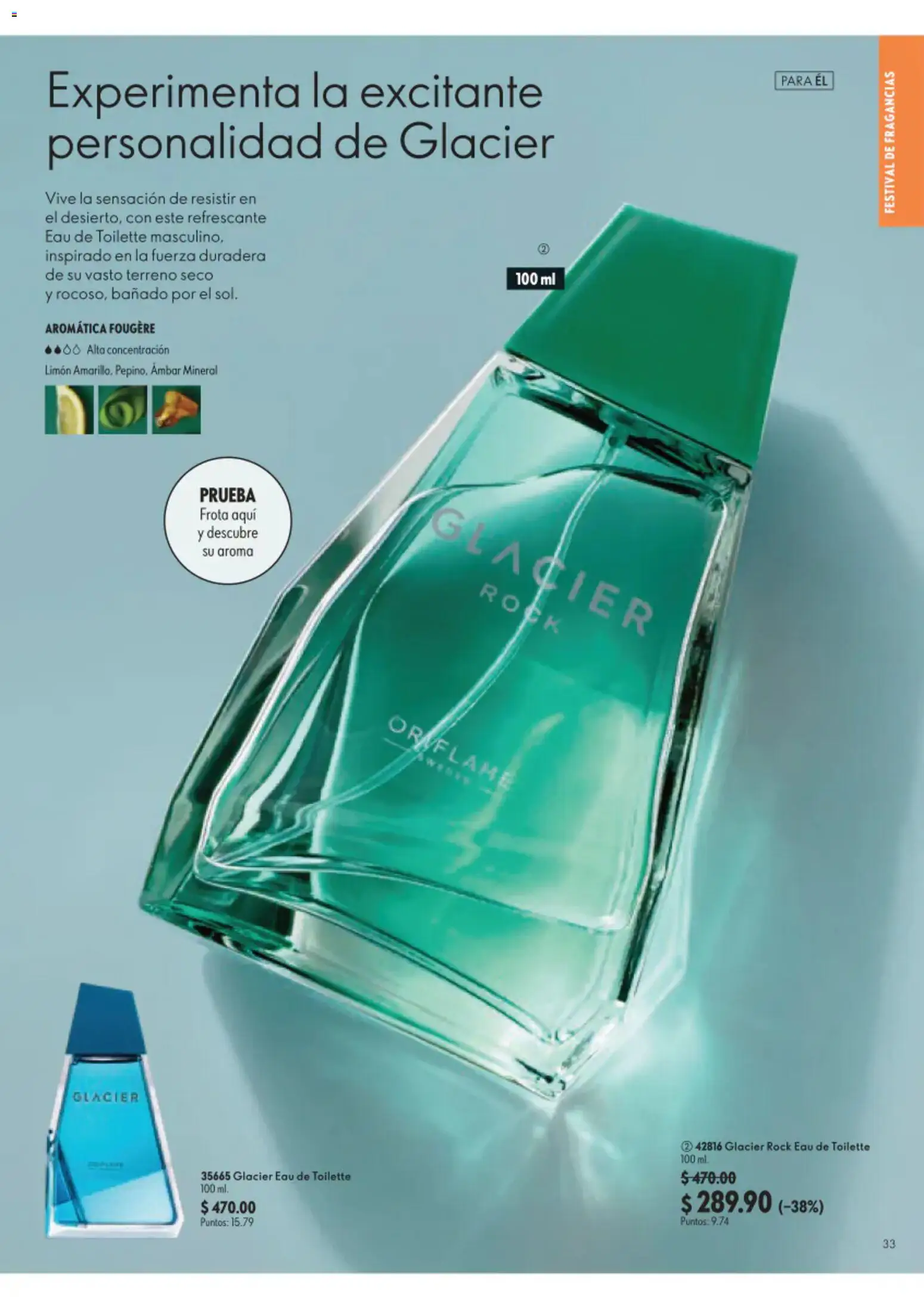 Nuevas ofertas de Oriflame válidas en toda la República Mexicana desde el 22/08/2026. ¡Encuentra las mejores ofertas en Oriflame campaña 12 2026! | Página: 33 | Productos: Limón, Eau de toilette