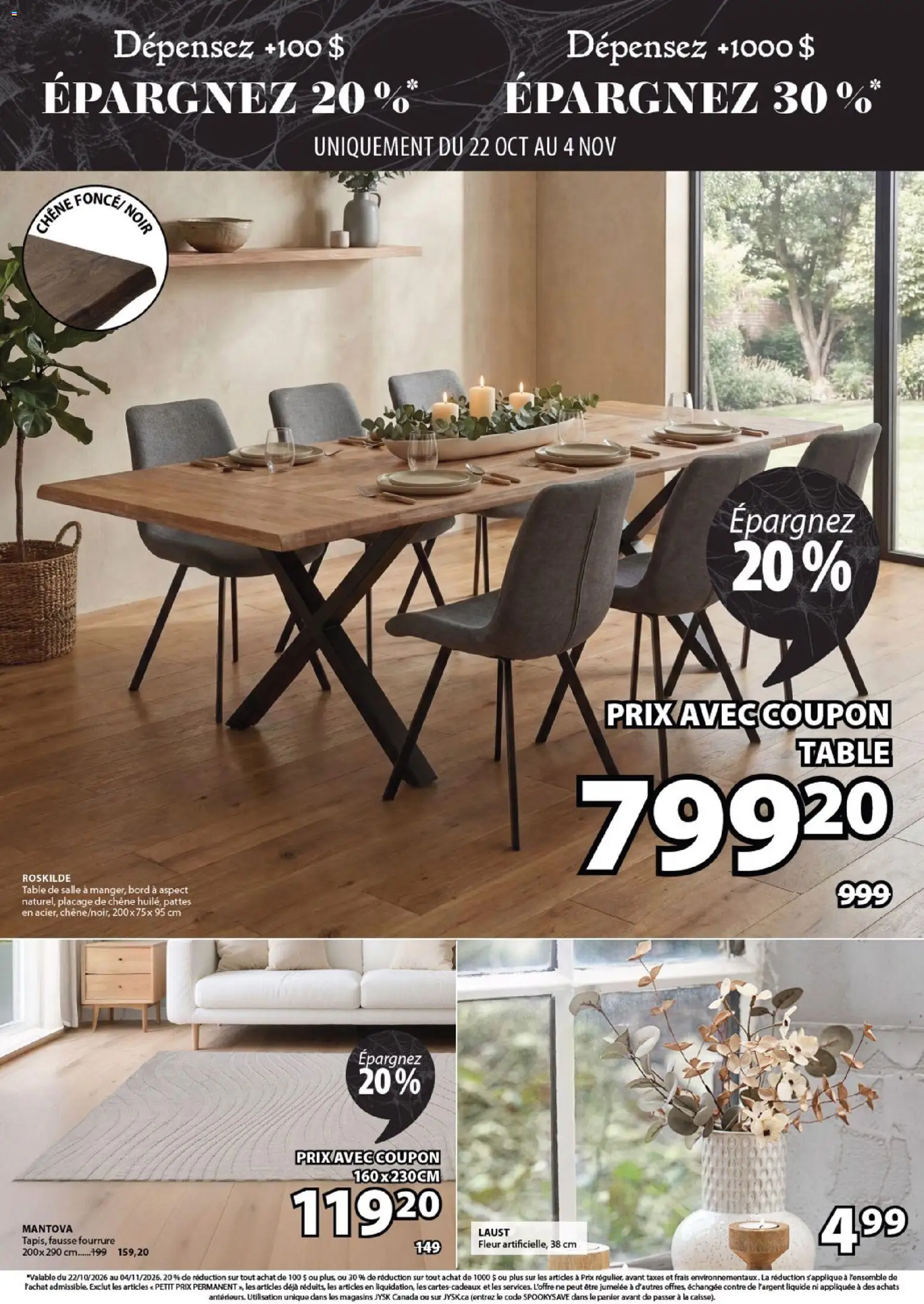 JYSK flyer valid from Oct 22, 2026 | Page: 3