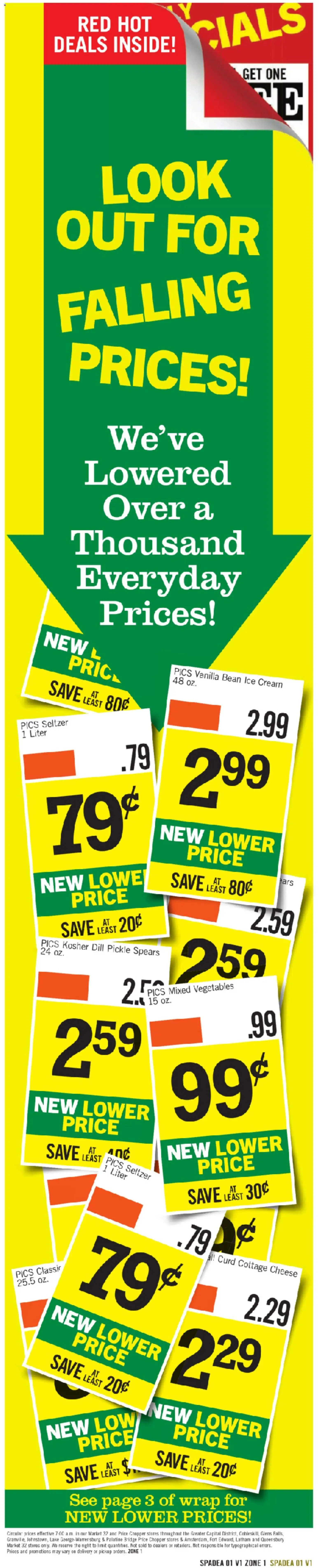 Price Chopper Weekly Ad - valid from 09/20/2026 | Page: 7 | Products: Cheese, Mixed vegetables, Ice cream, Vegetables