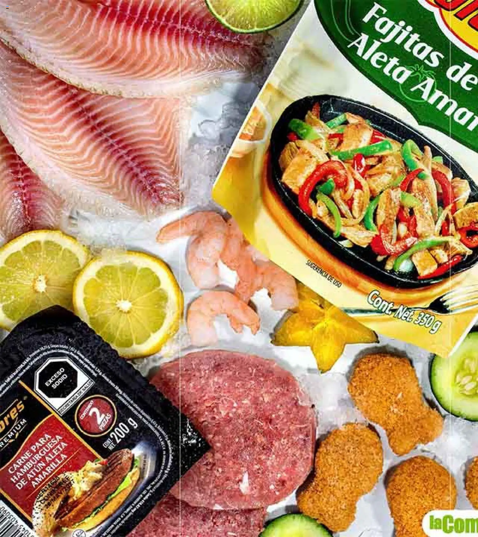 Nuevas ofertas de La Comer válidas en toda la República Mexicana desde el 19/08/2026. ¡Encuentra las mejores ofertas en La Comer folleto! | Página: 84 | Productos: Atún, Hamburguesa, Carne, Carne para hamburguesa