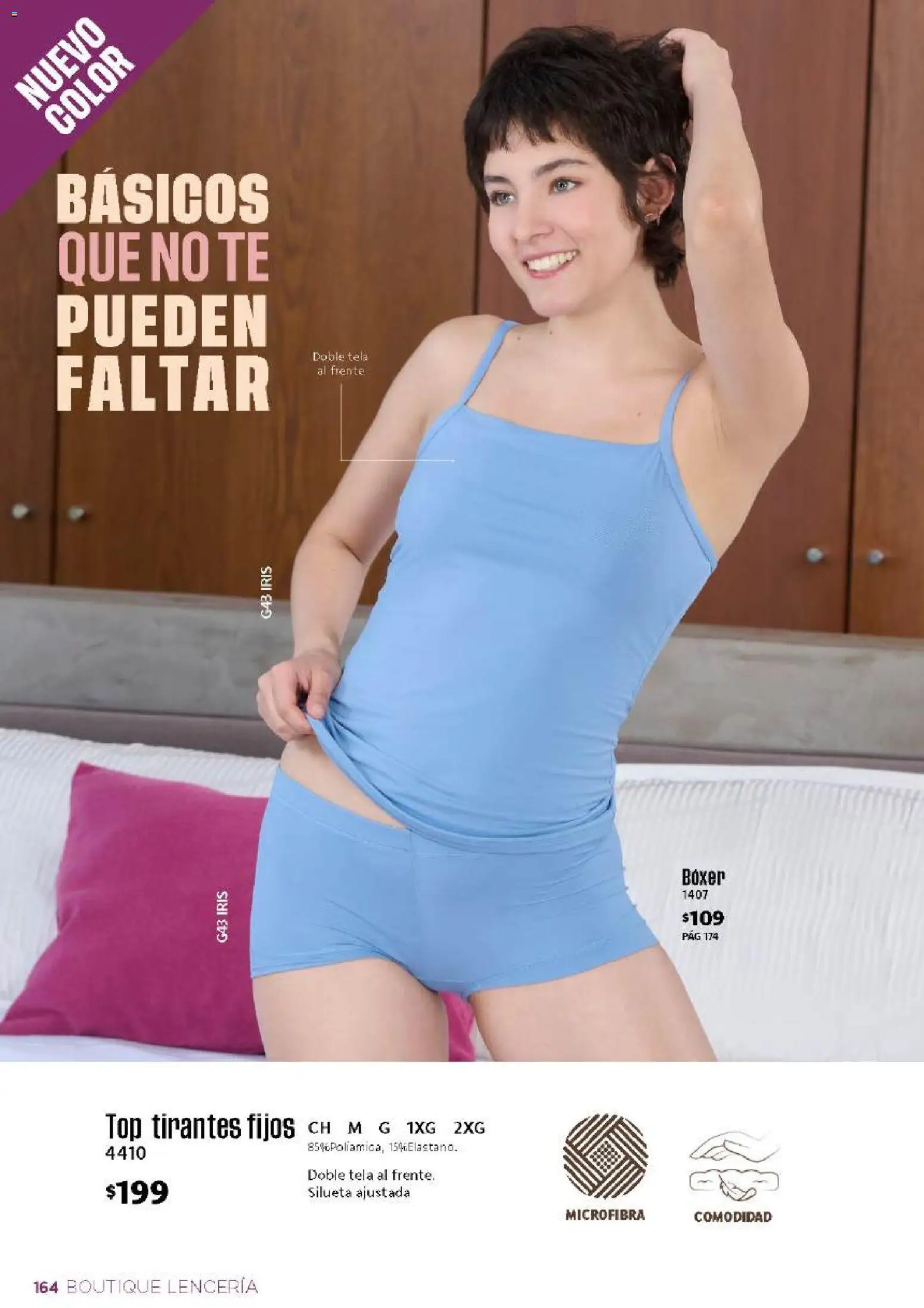 Nuevas ofertas de Ilusión válidas en toda la República Mexicana desde el 01/08/2026. ¡Encuentra las mejores ofertas en Ilusión catálogo Otoño! | Página: 166 | Productos: Top, Tirantes, Lenceria, Té