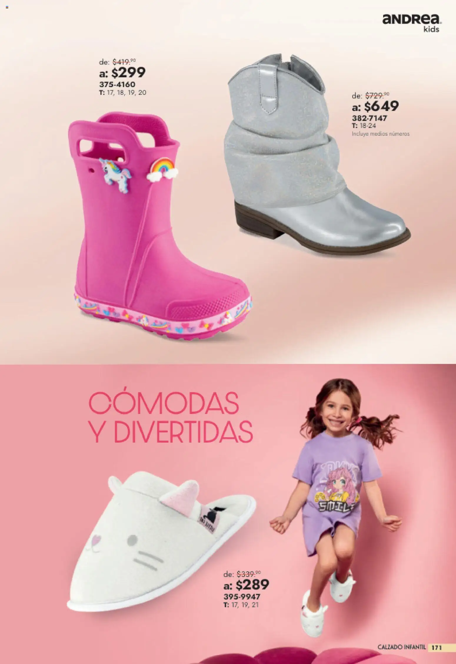 Nuevas ofertas de Andrea válidas en toda la República Mexicana desde el 26/07/2026. ¡Encuentra las mejores ofertas en Andrea catálogo Outlet! | Página: 171