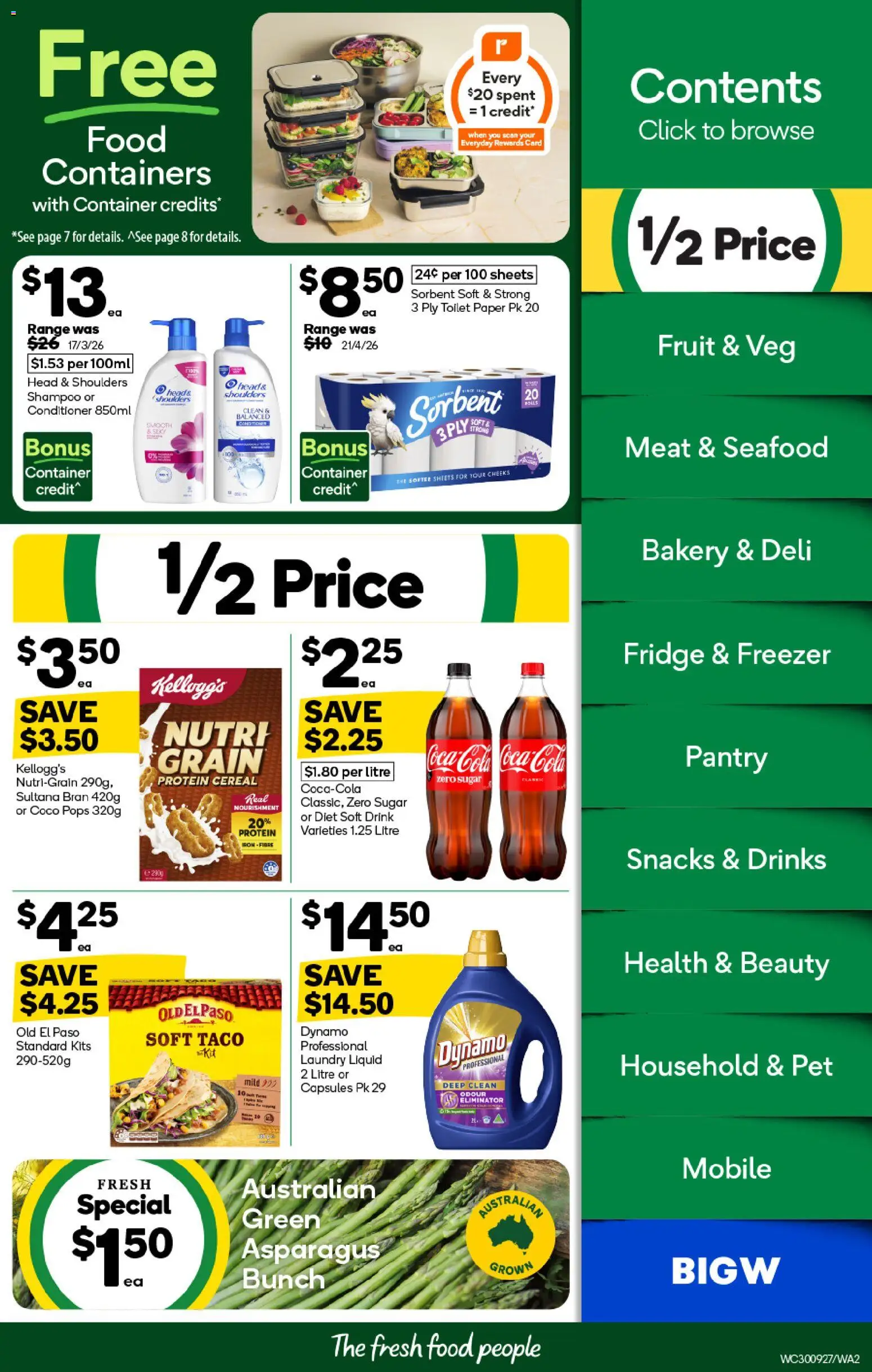 Woolworths catalogue - valid from 30/09/2026 | Page: 2 | Products: Food, Seafood, Bakery, Mobile