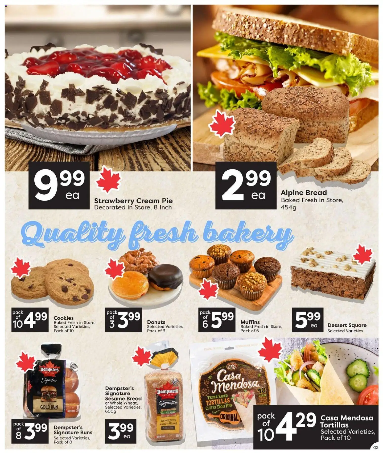 Quality Foods flyer valid from Jul 16, 2026 | Page: 5 | Products: Cream, Cookies, Bakery, Bread