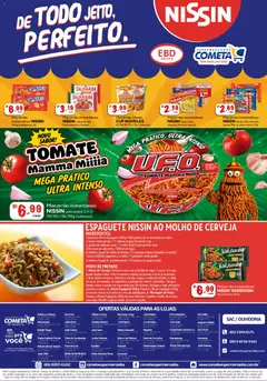 Cometa Supermercados ofertas Festival de Queijos, Laticínios e Nissin - Pré-Visualização do folheto da loja Cometa Supermercados, válido de 07.05.2026 | Página: 2