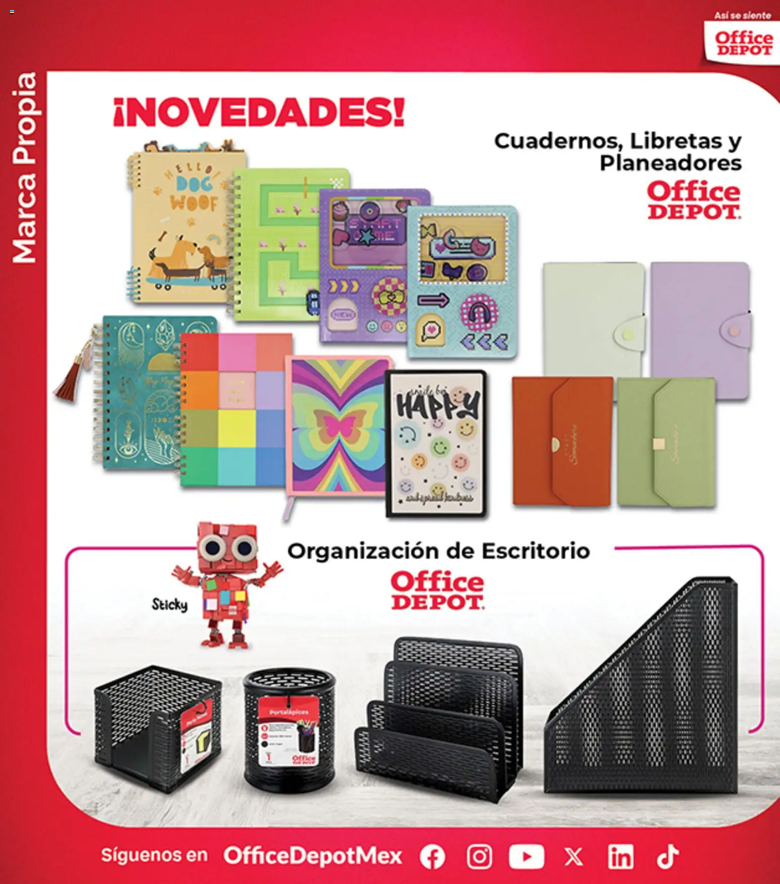 Nuevas ofertas de Office Depot válidas en toda la República Mexicana desde el 01.05.2026. ¡Encuentra las mejores ofertas en Office Depot catálogo! | Página: 3 | Productos: Escritorio
