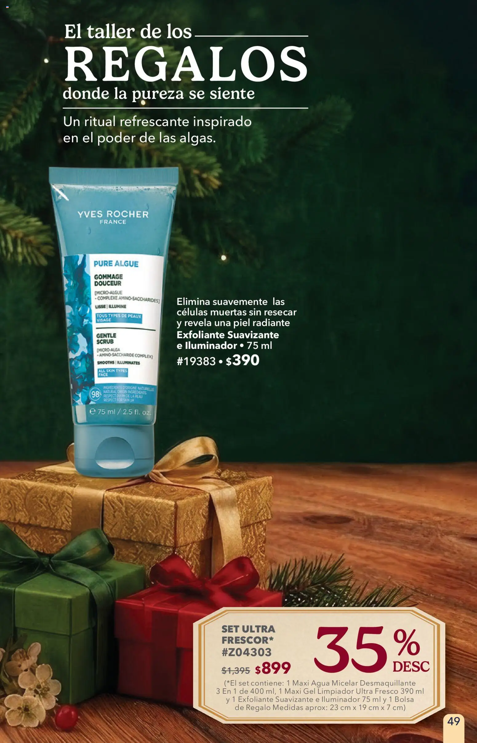 Nuevas ofertas de Yves Rocher válidas en toda la República Mexicana desde el 27/10/2026. ¡Encuentra las mejores ofertas en Yves Rocher campaña 15 2026! | Página: 49