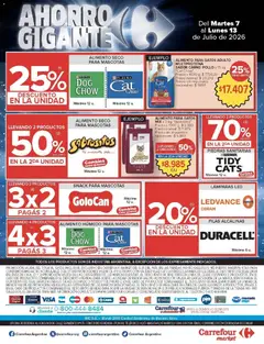 Vista previa Carrefour Market catálogo válido desde el 07/07/2026 | Página: 20 | Productos: Teléfono, Sobre, Pilas, Pollo