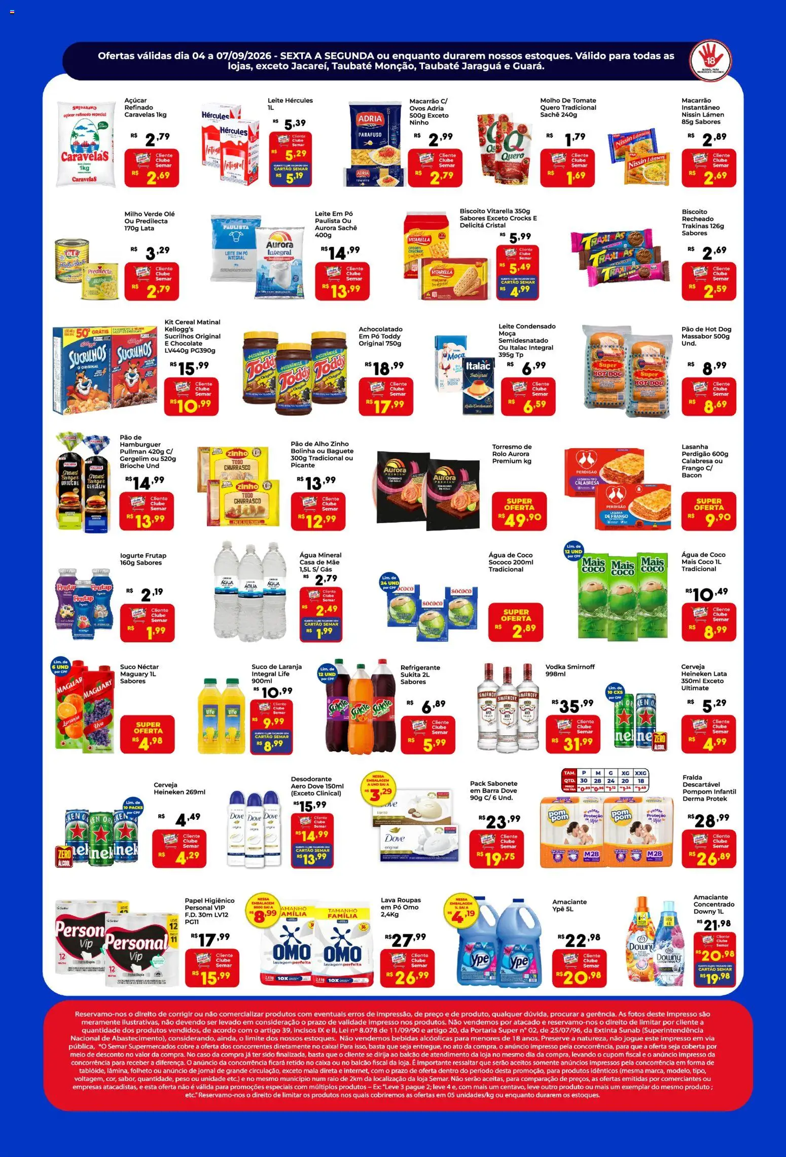 Semar Supermercado Folheto - válido de 04/09/2026 | Página: 2