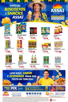 Assaí Atacadista ofertas - Pré-Visualização do folheto da loja Assaí Atacadista, válido de 29/06/2026