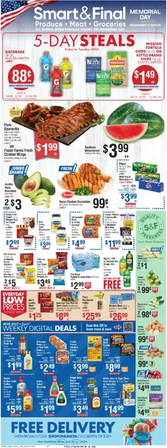 Preview of Smart & Final weekly ads valid from 22.05.2026