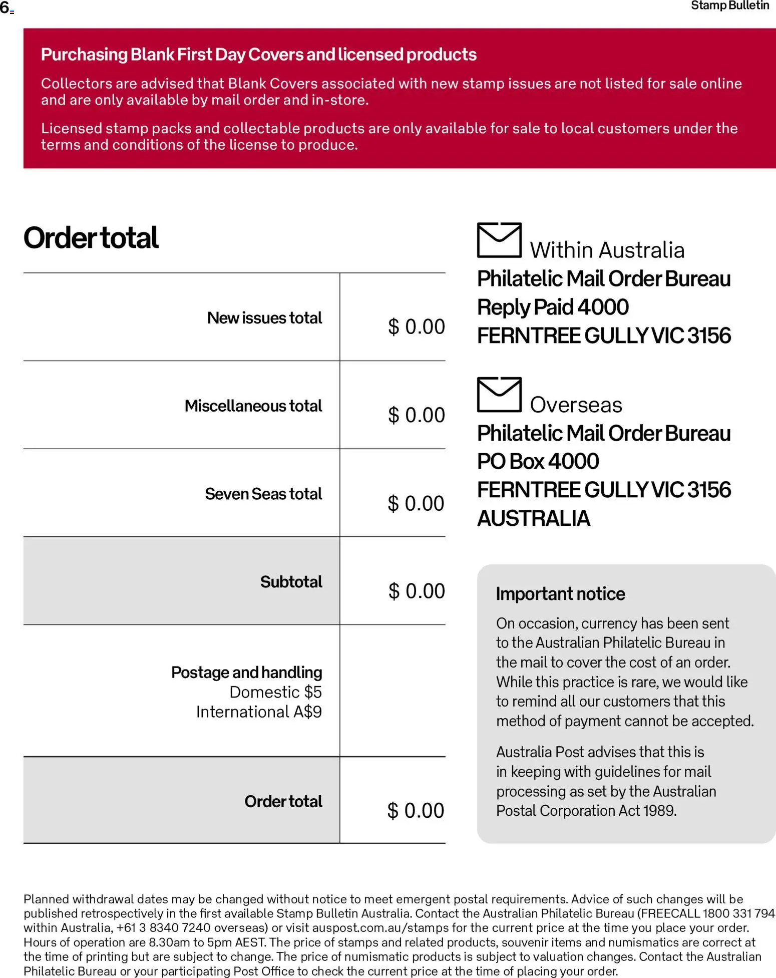 Australia Post catalogue - valid from 01/09/2026 | Page: 30 | Products: Box, Domestic