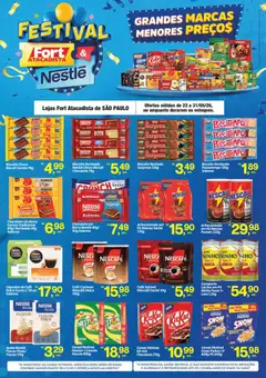 Fort Atacadista ofertas Nestlé - Pré-Visualização do folheto da loja Fort Atacadista, válido de 22.05.2026