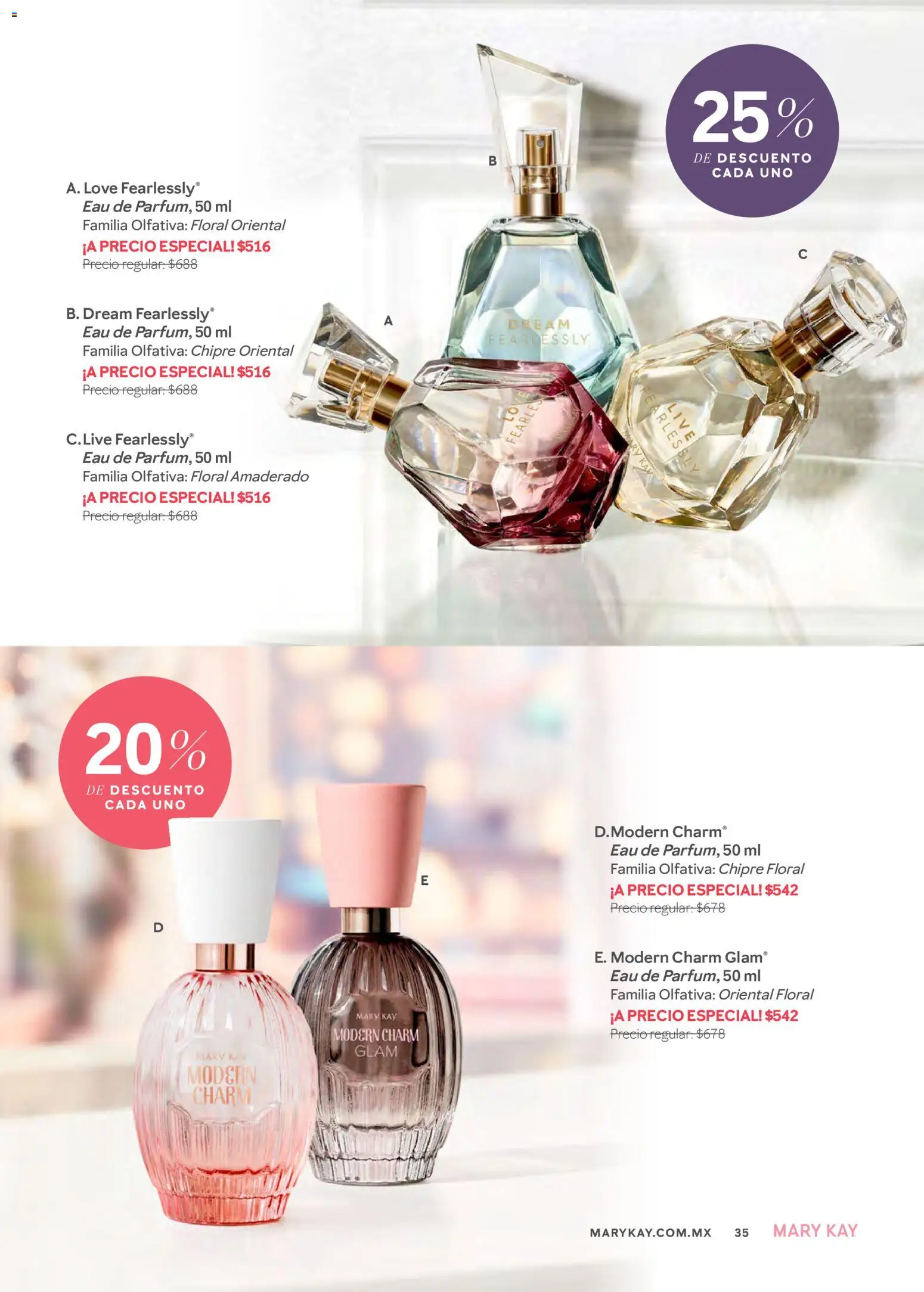 Nuevas ofertas de Mary Kay válidas en toda la República Mexicana desde el 01.03.2026. ¡Encuentra las mejores ofertas en Mary Kay catálogo! | Página: 35 | Productos: Perfume