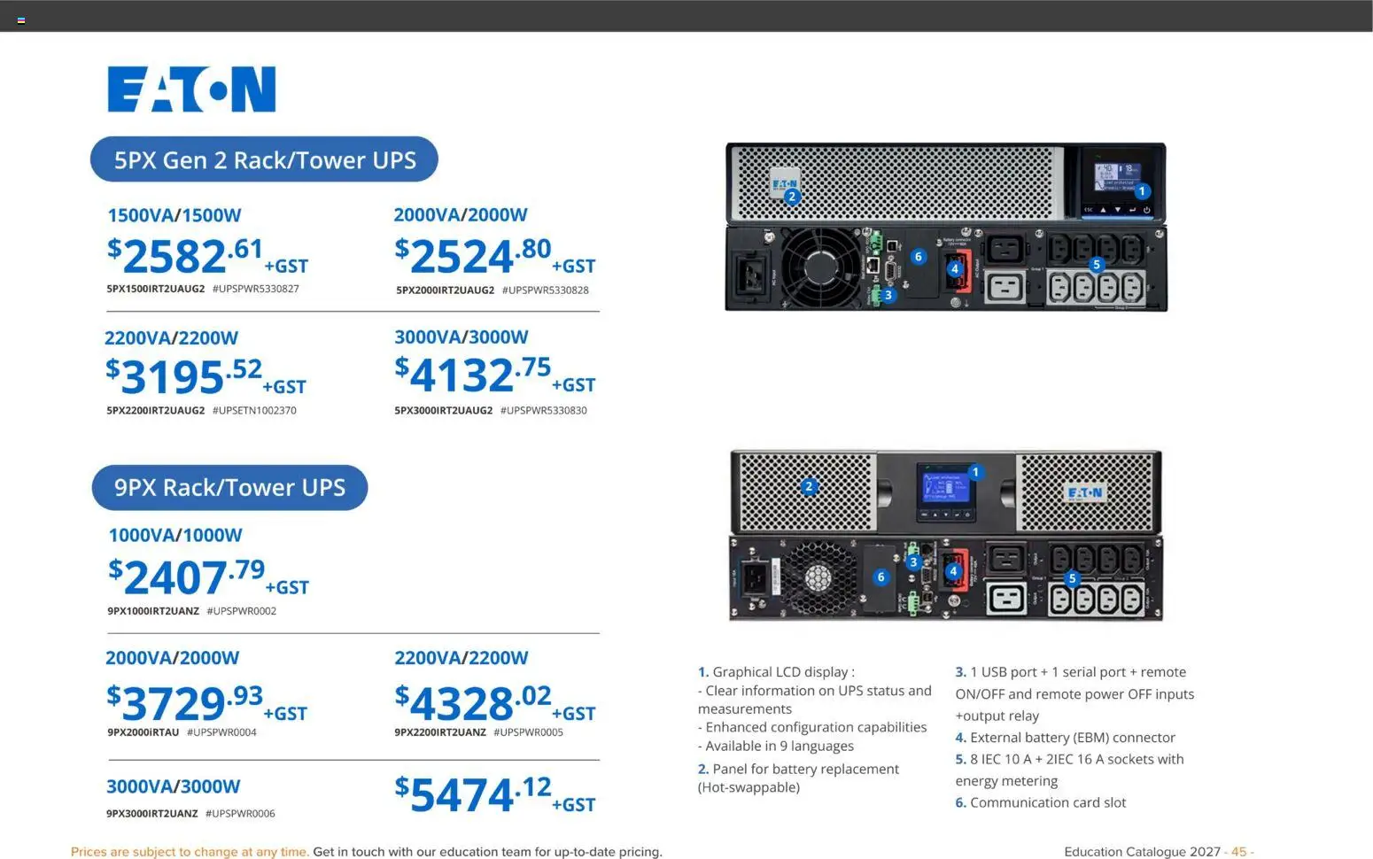PB Tech catalogue from 15 Sept 2026 | Page: 45