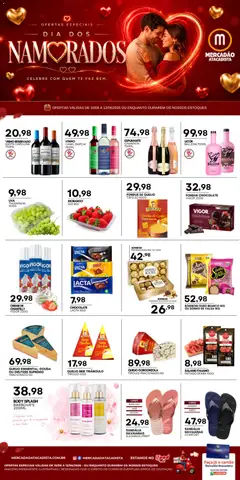 Mercadão Atacadista ofertas Dia dos Namorados - Pré-Visualização do folheto da loja Mercadão Atacadista, válido de 10.06.2026 | Página: 1