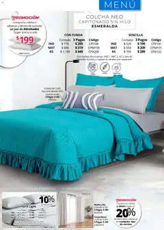 Vista previa de Colchas Concord catálogo, nuevo folleto de la tienda, válido en México a partir del 01.05.2026 | Página: 141
