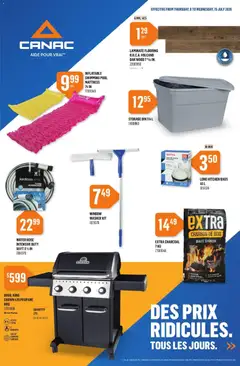 Preview of Canac weekly flyer from shop Canac valid from Jul 9, 2026