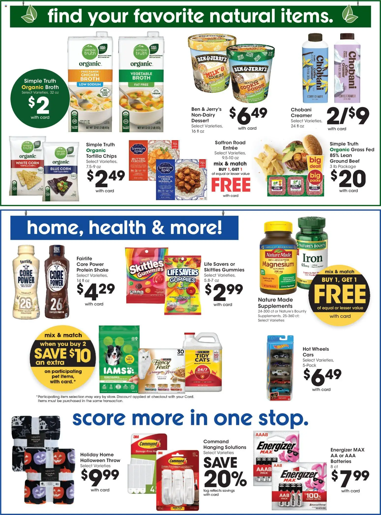 Fry's Food Weekly Ad - valid from 09/23/2026 | Page: 9 | Products: Cream, Dessert, Iron, Vanilla