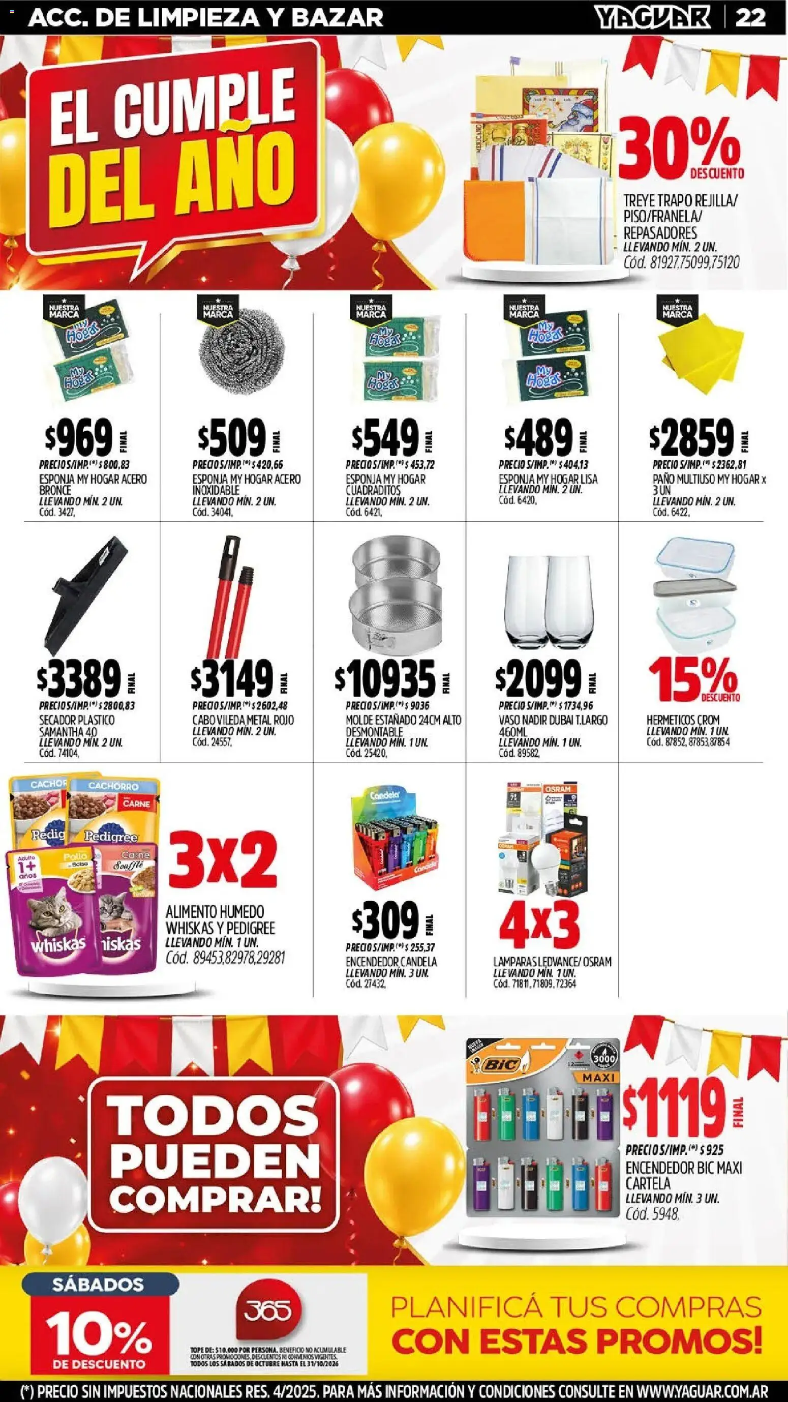 Yaguar - Oferta Semanal Parque Chacabuco │ válido desde el 12/10/2026 | Página: 24