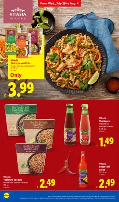 Preview of Lidl weekly ads valid from 07/29/2026 | Page: 6 | Products: Noodles, Sauce