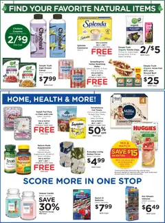 Preview of Fry's Food weekly ads valid from 07/01/2026 | Page: 12 | Products: Corn, Cream, Water, Peach