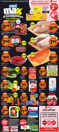 Preview of Maxi weekly flyer / circulaire from shop Maxi valid from Oct 29, 2026