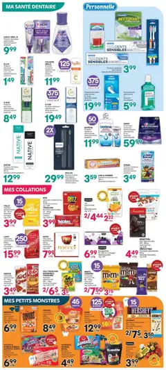 Preview of Brunet weekly flyer / circulaire from shop Brunet valid from Oct 1, 2026 | Page: 8 | Products: Candies, Nuts, Lindt, Candles