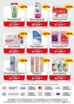 Vista previa Ferniplast catálogo válido desde el 03/09/2026 | Página: 8 | Productos: Papel higiénico, Sahumerio, Cocina, Detergente