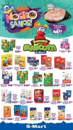 Vista previa de S-Mart folleto Ofertas de feria Monterrey, nuevo folleto de la tienda, válido en México a partir del 04/08/2026