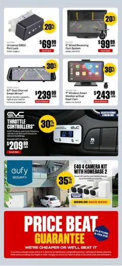 Preview of Supercheap Auto catalogue - valid from 08/09/2026 | Page: 38 | Products: Monitor, Camera