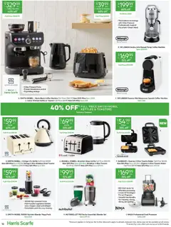 Preview of Harris Scarfe catalogue - valid from 18/09/2026 | Page: 10 | Products: Food, Coffee, Mixer, Food processor