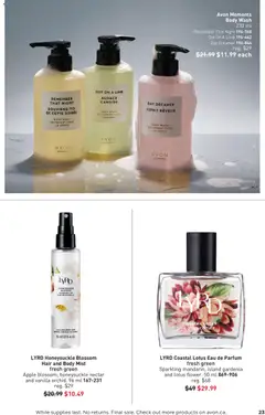 Preview of Avon - Good Buys Flyer from shop Avon valid from Jul 2, 2026 | Page: 23 | Products: Body wash