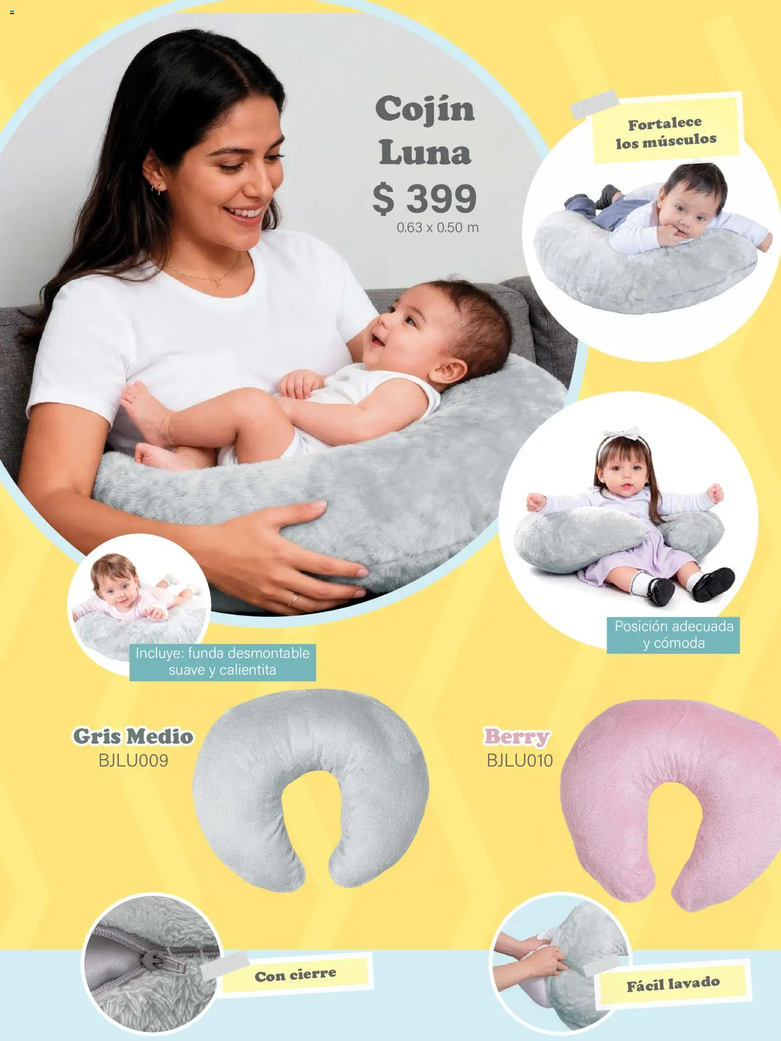 Nuevas ofertas de Colchas Concord válidas en toda la República Mexicana desde el 01/02/2026. ¡Encuentra las mejores ofertas en Colchas Concord catálogo Baby! | Página: 20 | Productos: Cómoda, Funda