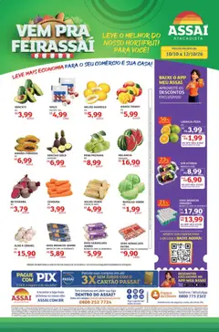 Assaí Atacadista ofertas - PR - Pré-Visualização do folheto da loja Assaí Atacadista, válido de 10/10/2026
